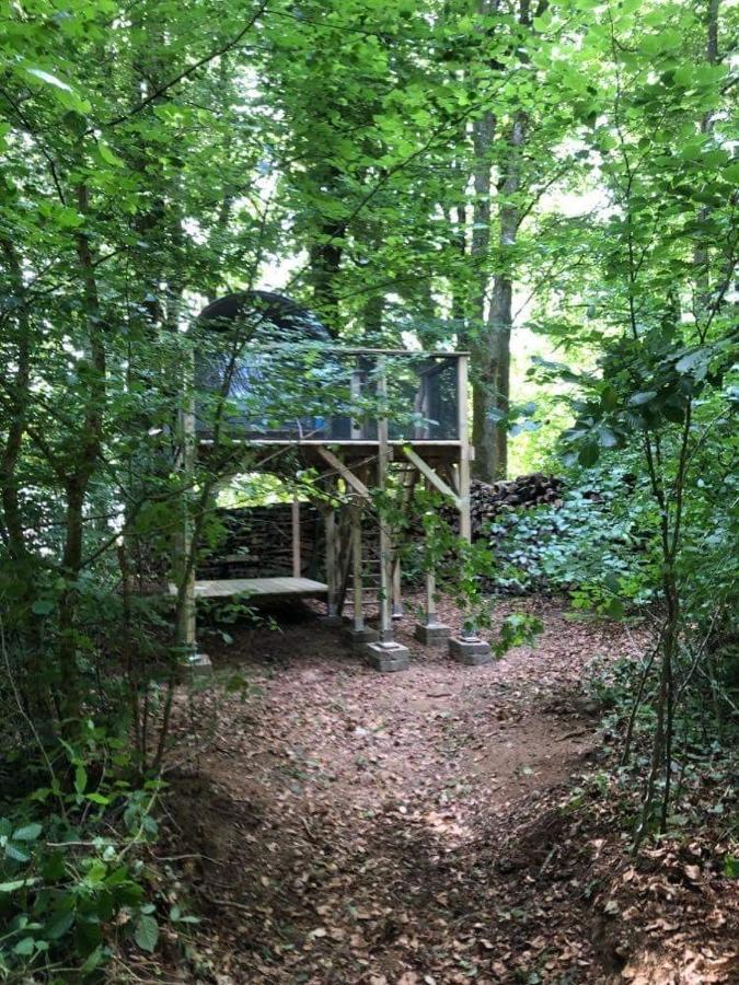 Camping Le Canada-Insolite Chiny Exterior foto